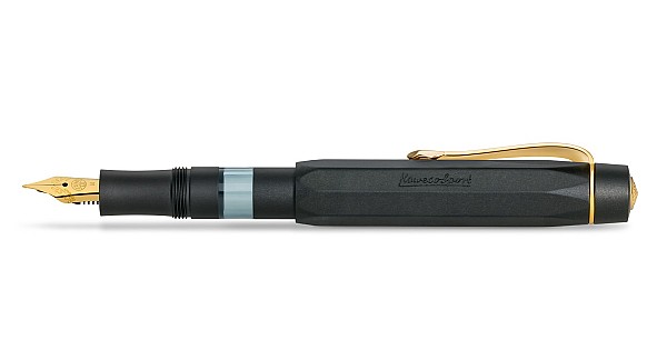 kaweco　Kaweco PISTON SPORT AL Kaweco AL Sport Black Piston Fountain pen - Vulpen / Fountain pen